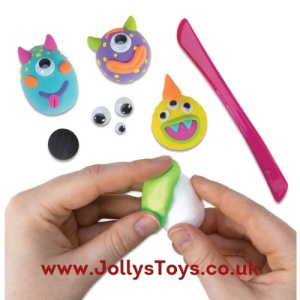 Air Dry Clay Monster Magnets Kit